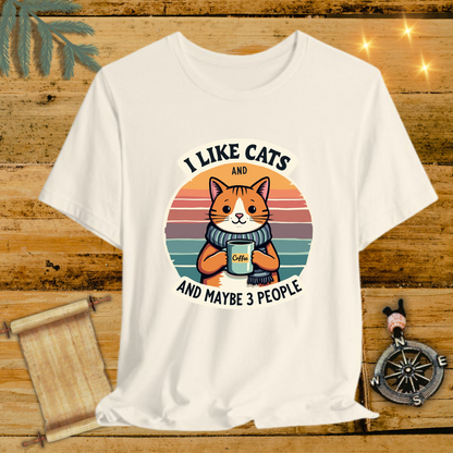 Cats and Coffee T-Shirt