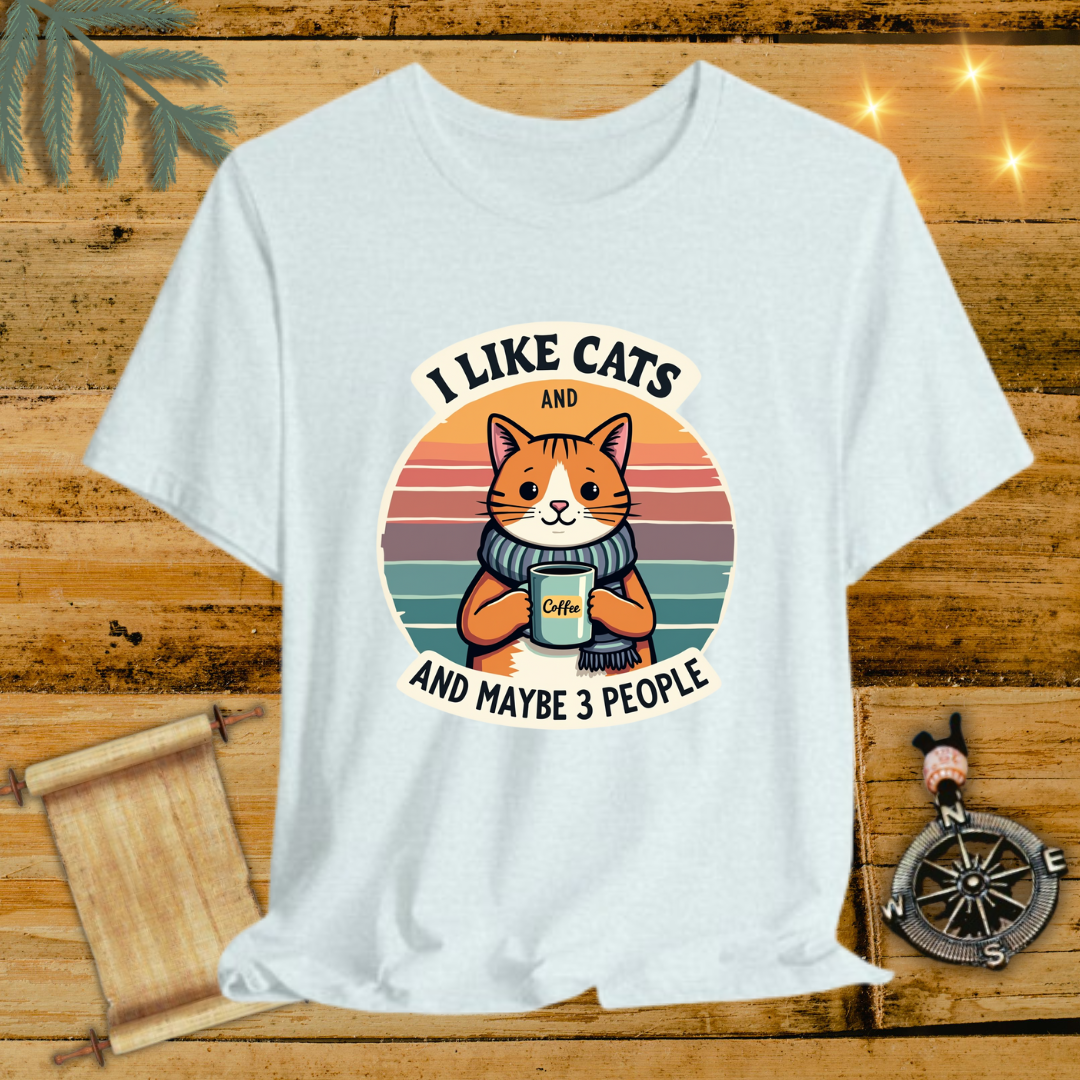 Cats and Coffee T-Shirt