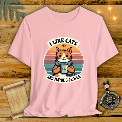 Cats and Coffee T-Shirt