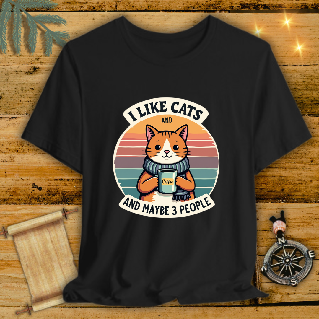 Cats and Coffee T-Shirt