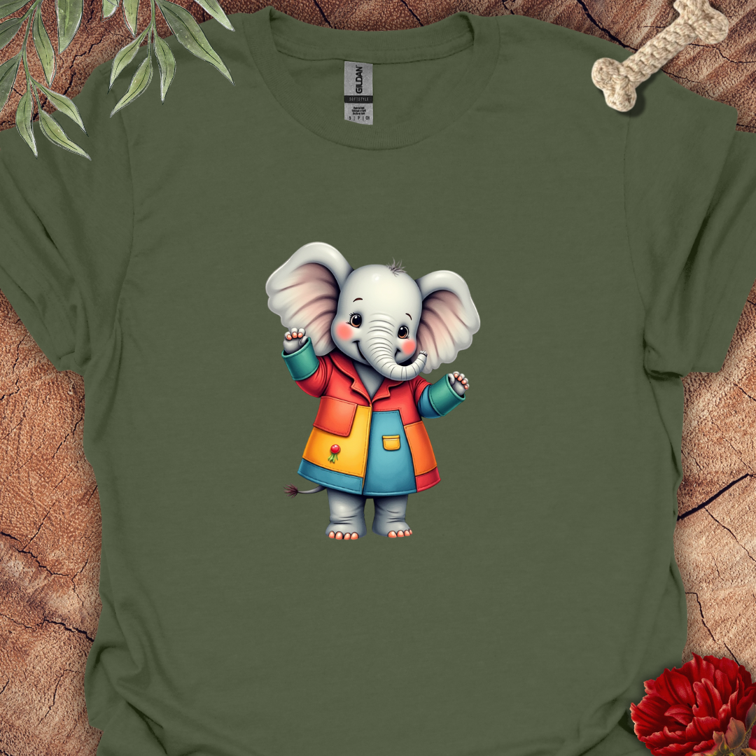 Cheerful Elephant Tee