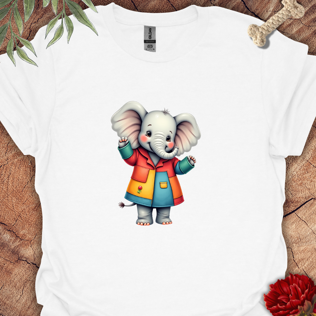 Cheerful Elephant Tee