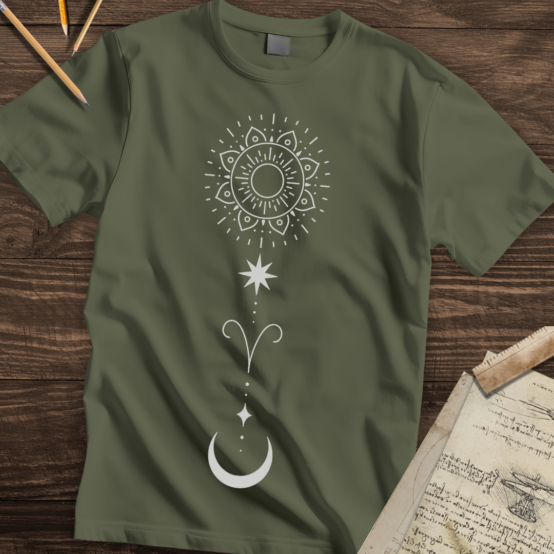 Cosmic Aries Flow Tee