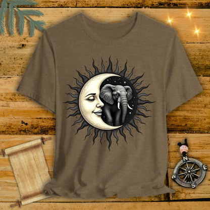 Celestial Harmony Elephant T-Shirt