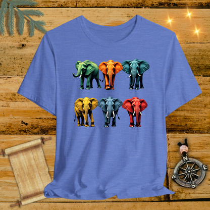 Colorful Elephants T-Shirt