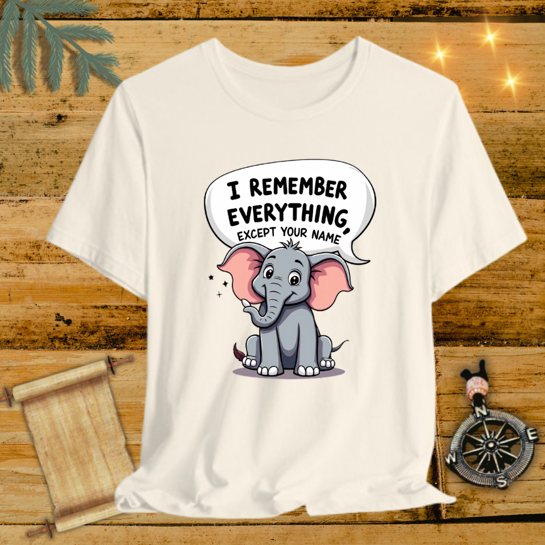 Forgetful Elephant T-Shirt