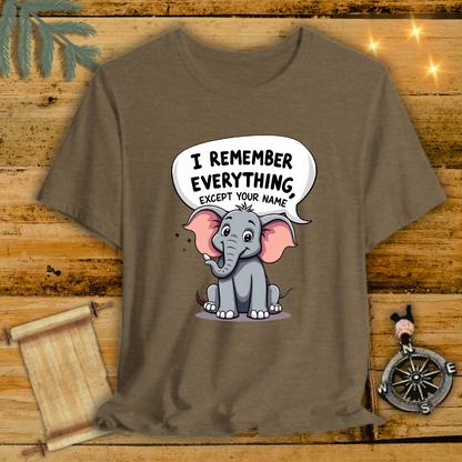 Forgetful Elephant T-Shirt