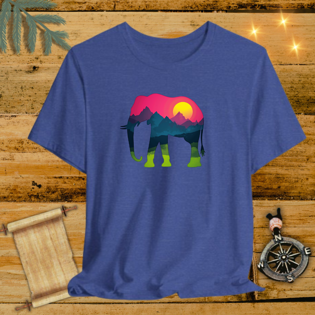 Vibrant Elephant T-Shirt