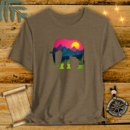 Vibrant Elephant T-Shirt