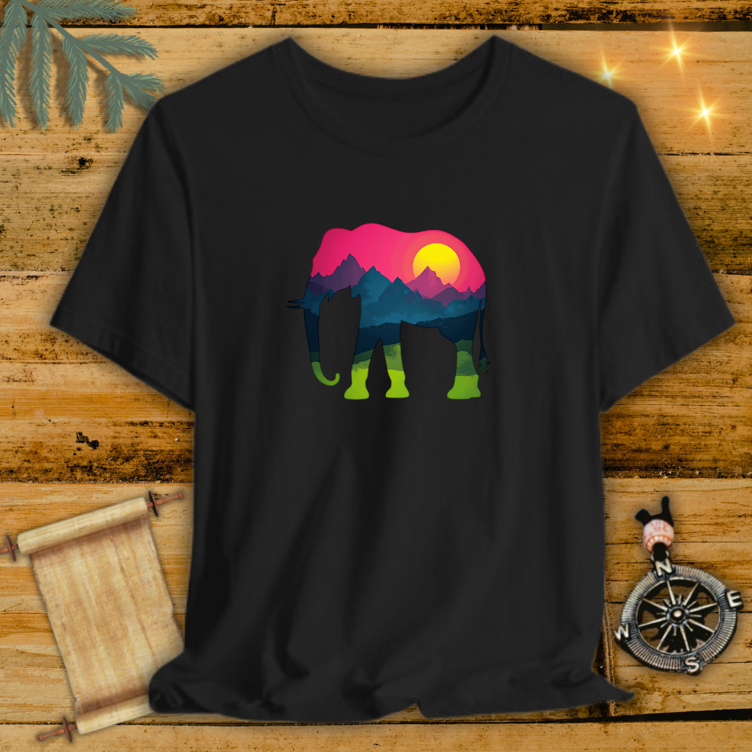 Vibrant Elephant T-Shirt