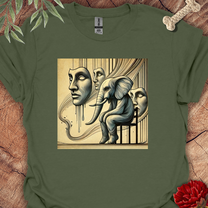 Elephant's Melancholy Masks Tee