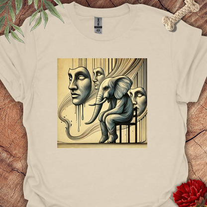 Elephant's Melancholy Masks Tee