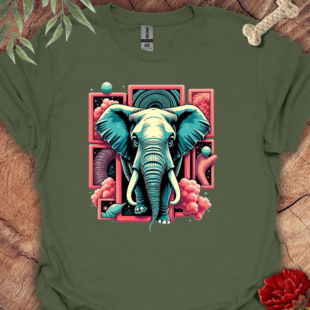 Eye Capture Elephant Tee