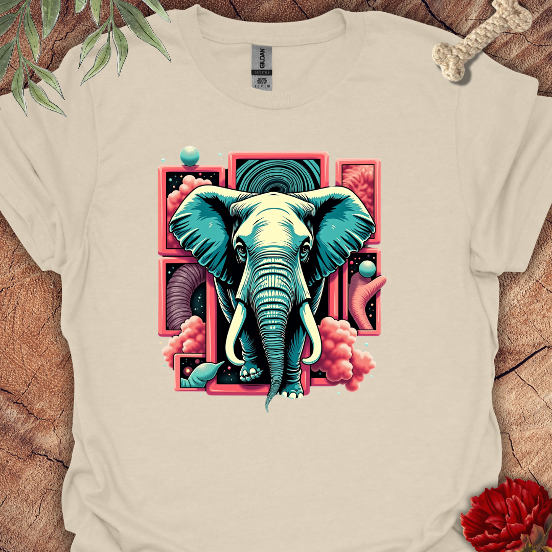 Eye Capture Elephant Tee