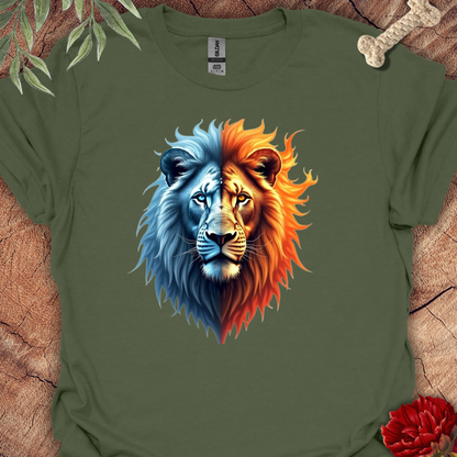 Fire/Ice Duality Lion Tee