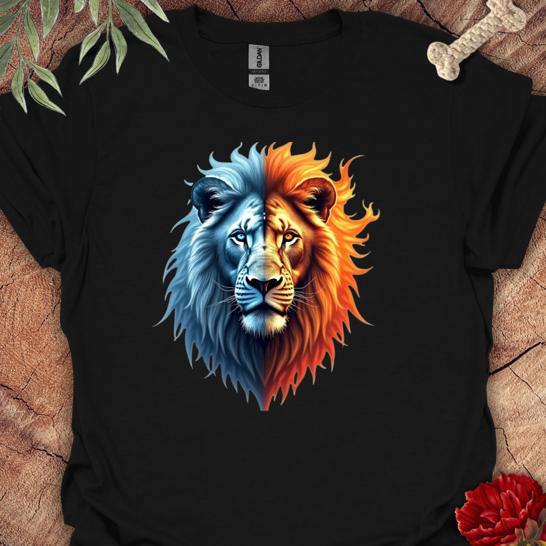 Fire/Ice Duality Lion Tee