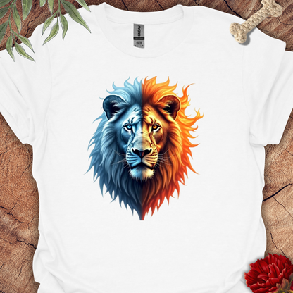 Fire/Ice Duality Lion Tee