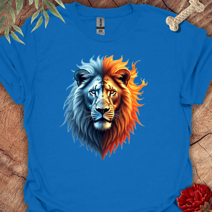 Fire/Ice Duality Lion Tee