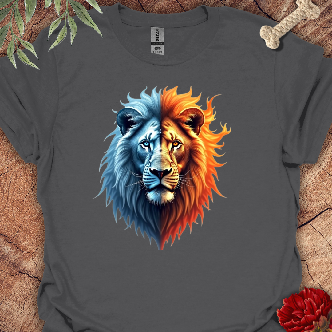 Fire/Ice Duality Lion Tee