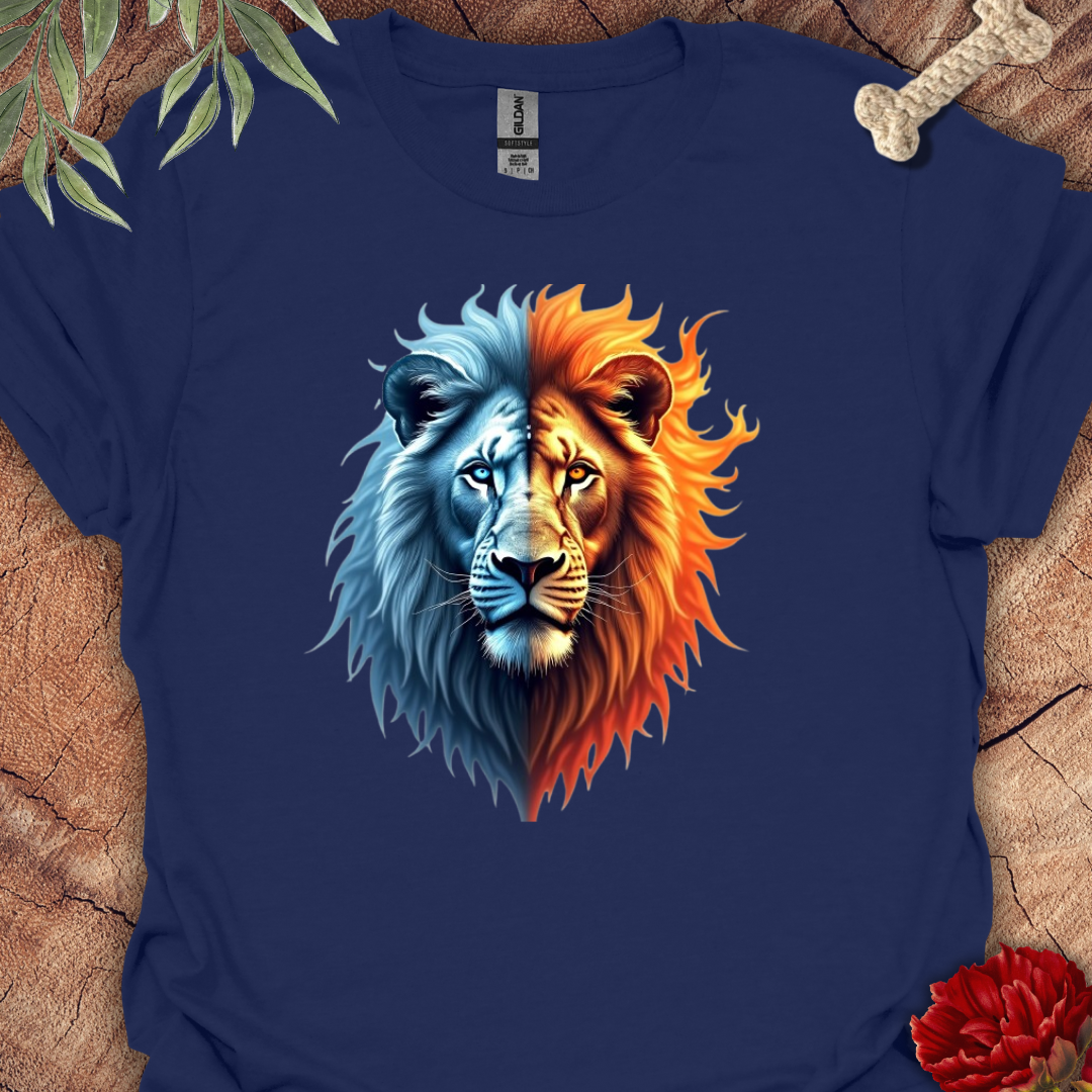 Fire/Ice Duality Lion Tee