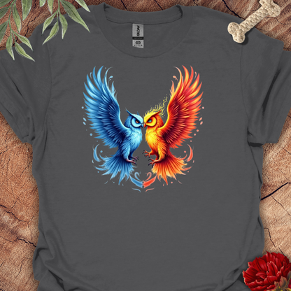 Fire/Ice Owl Tee