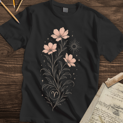 Floral Aries Spirit Tee