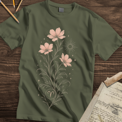 Floral Aries Spirit Tee