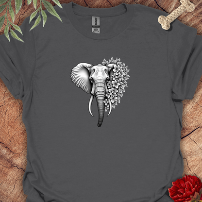 Floral Elephant Tee