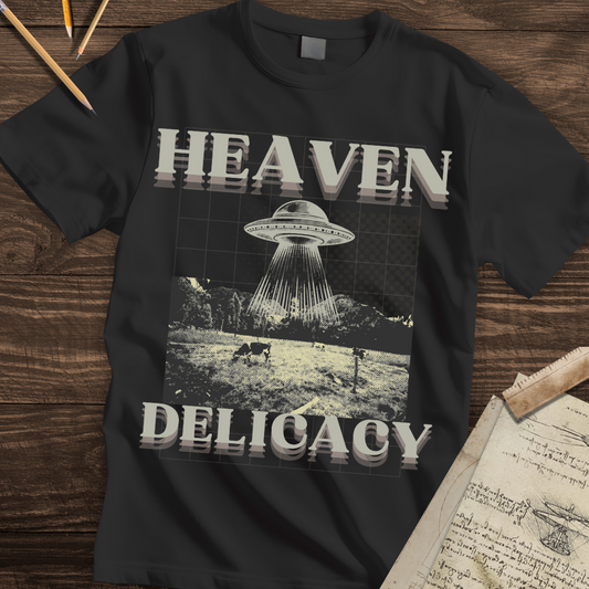 Focus on the unusual T-shirt