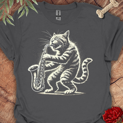 Jazzcat Noir Tee