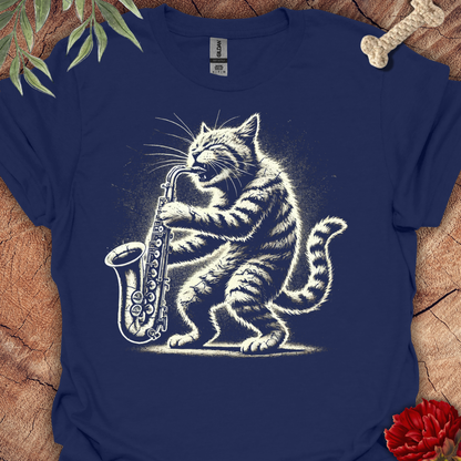 Jazzcat Noir Tee