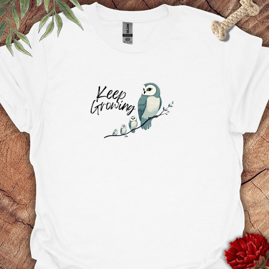 Keep Growing Owl Tee