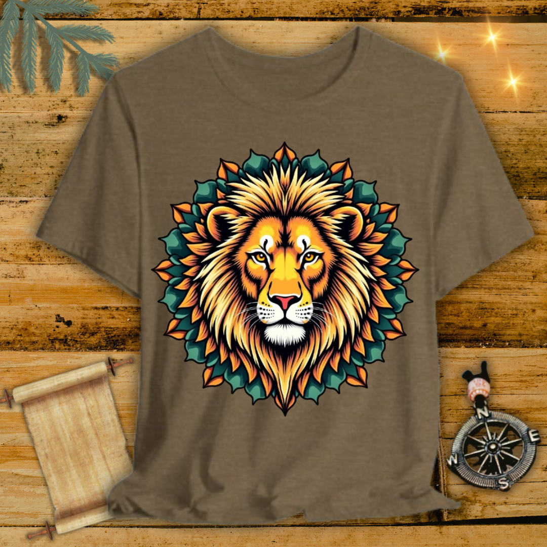 Mandala Lion T-Shirt