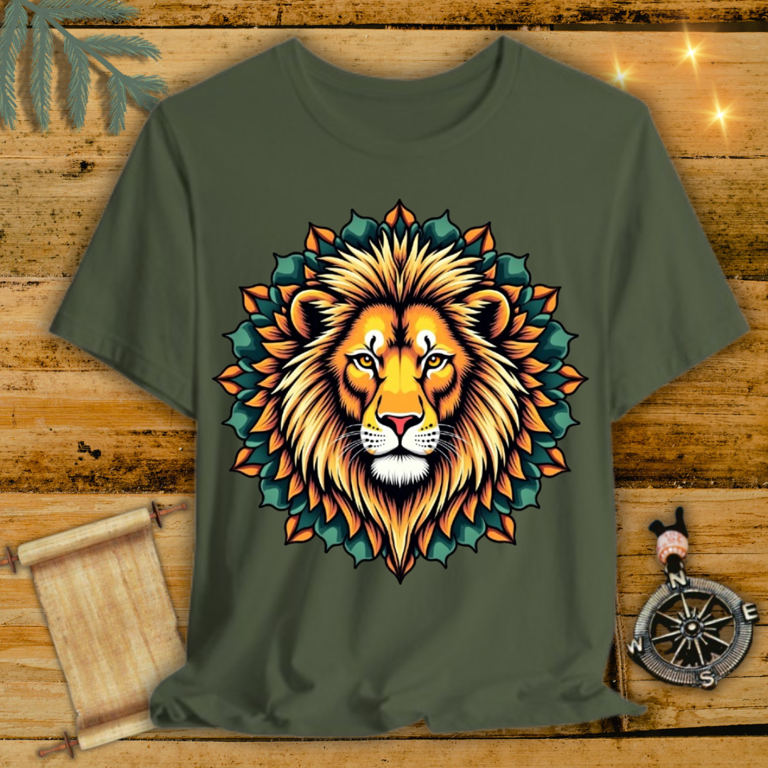 Mandala Lion T-Shirt