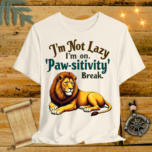 Paw-sitivity Lion T-Shirt