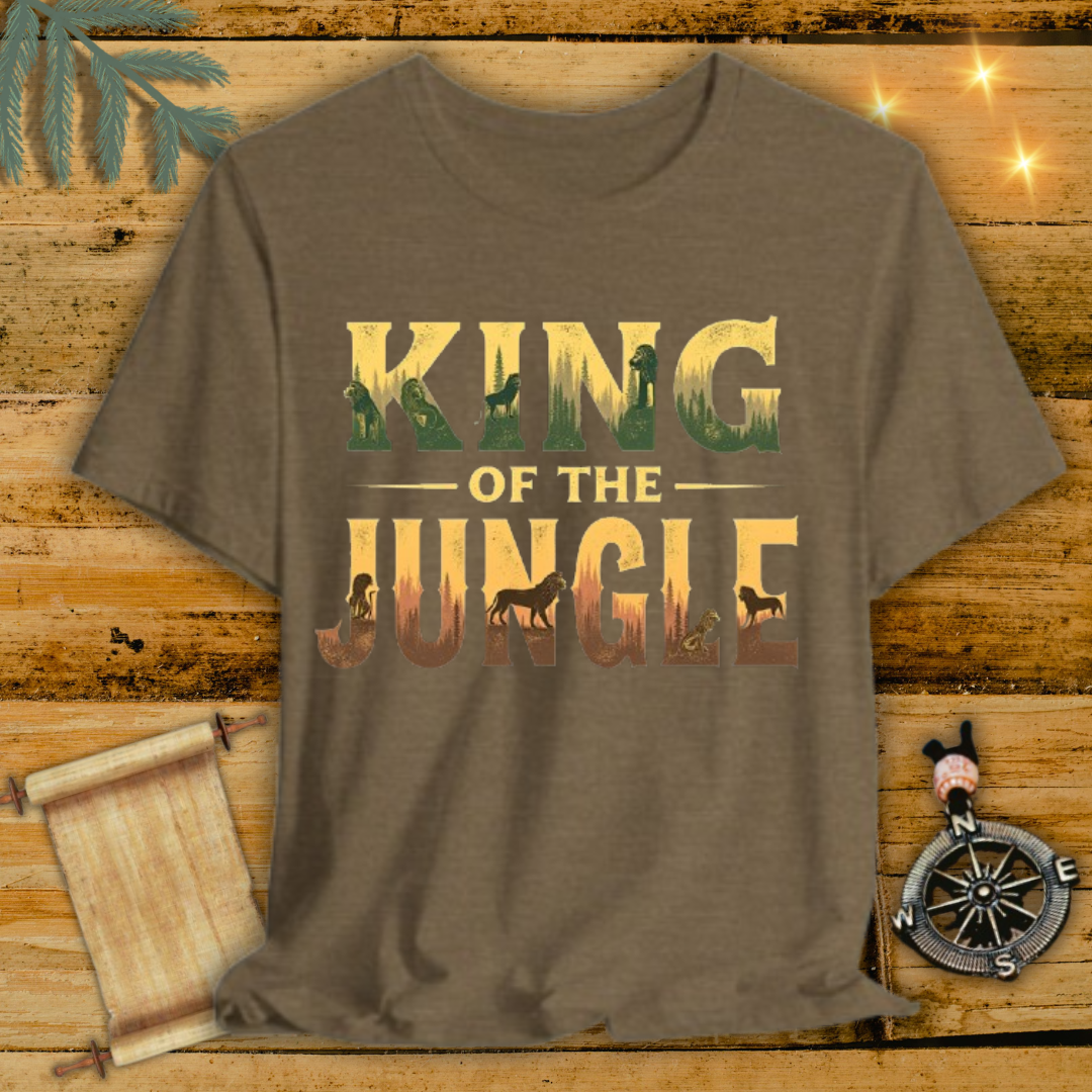 King of the Jungle Lion T-Shirt