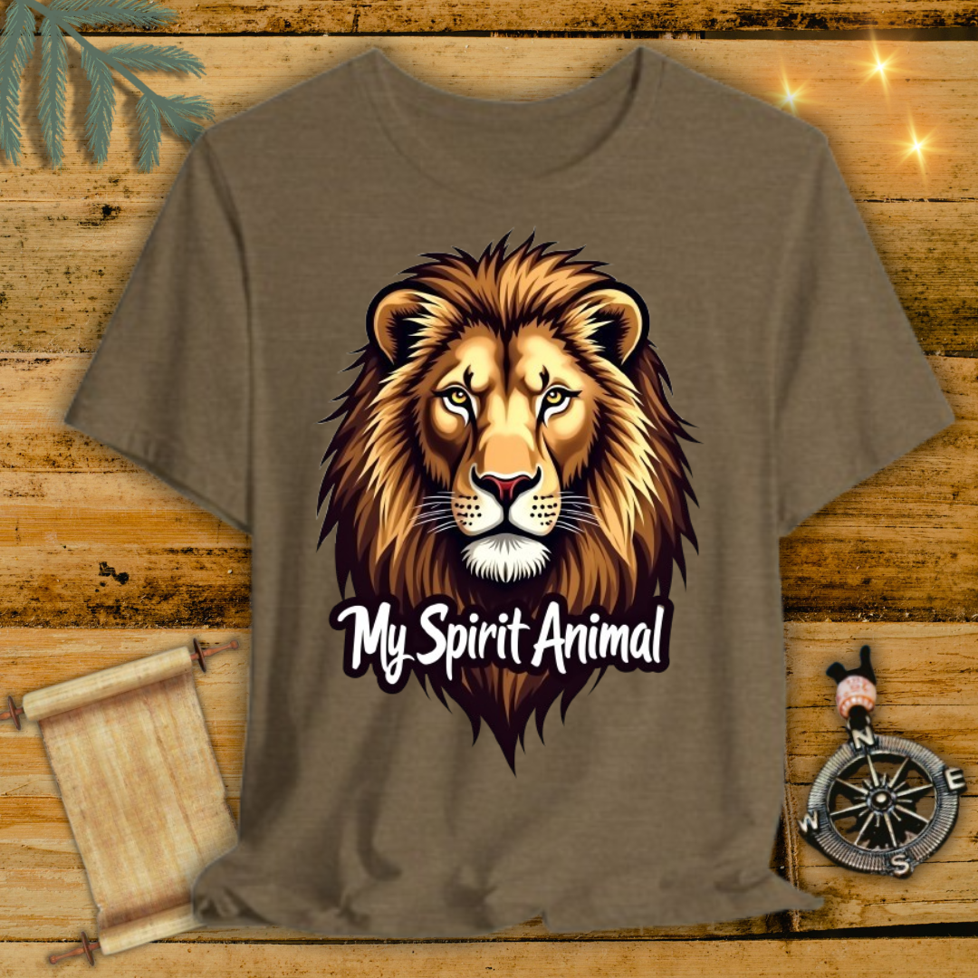 My Spirit Animal Lion Art T-Shirt