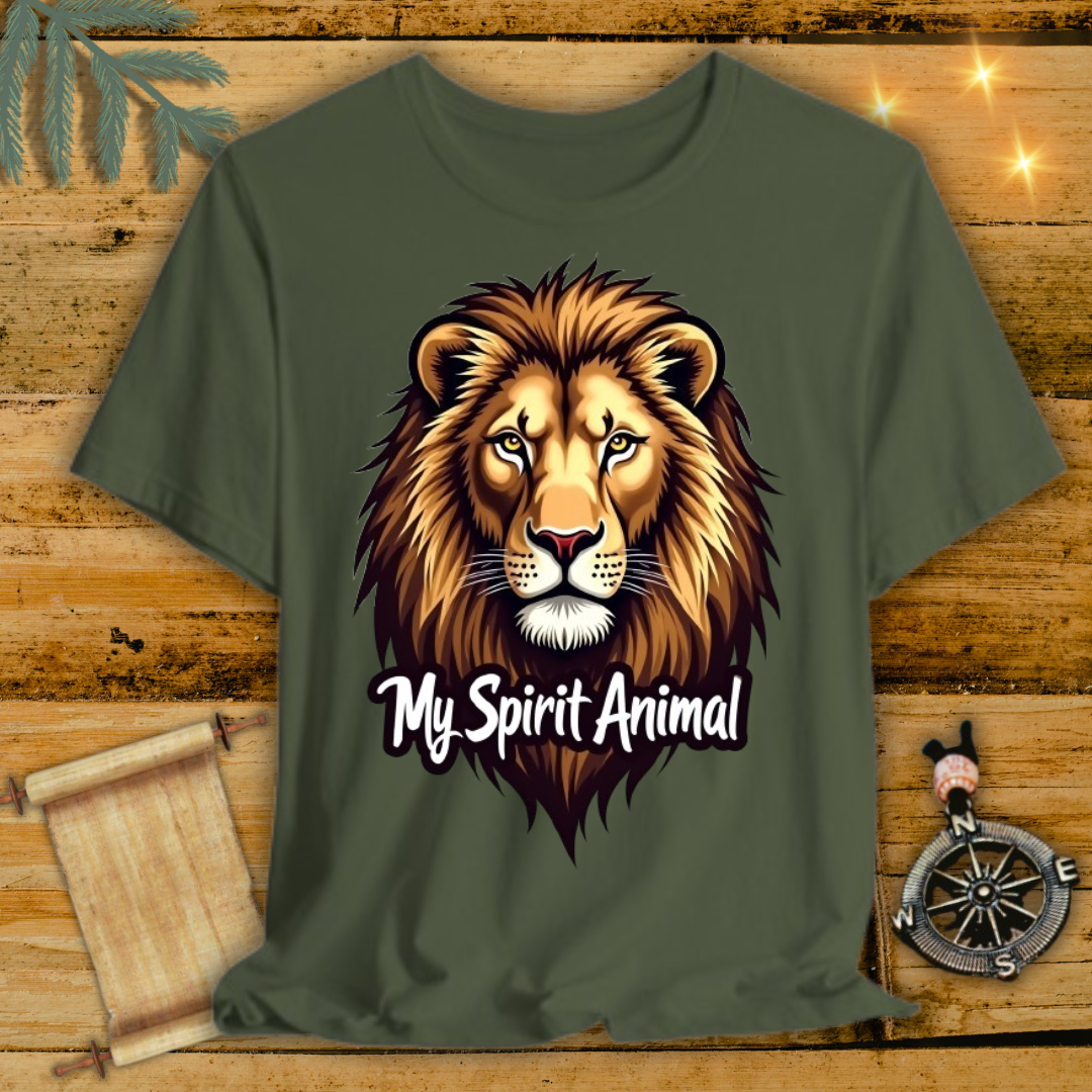 My Spirit Animal Lion Art T-Shirt