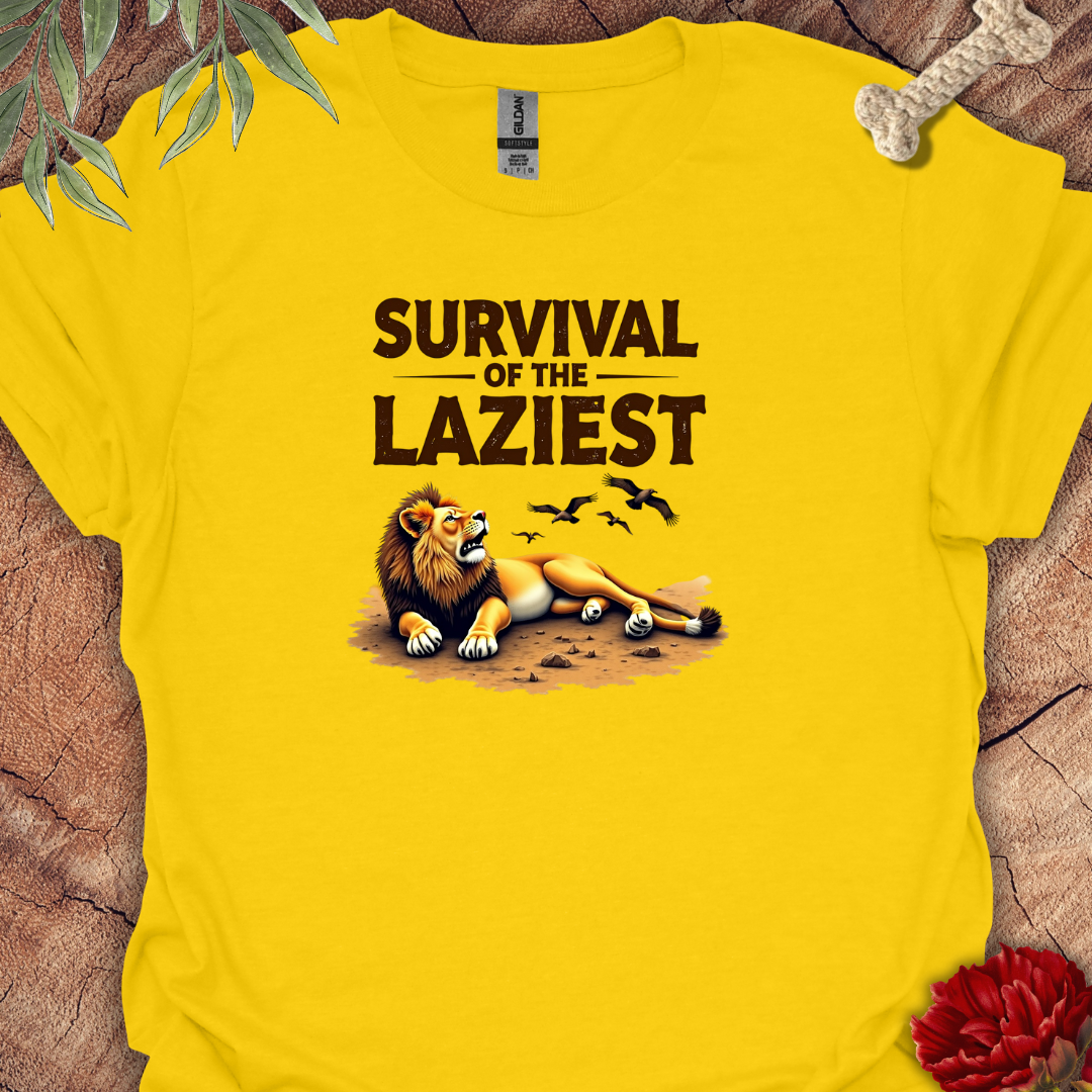 Lazy Majesty Lion Tee