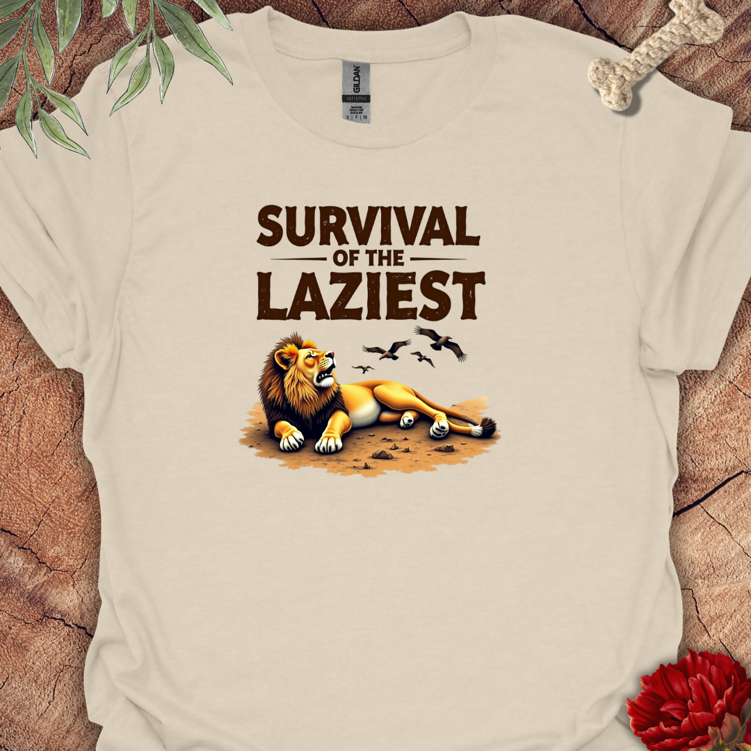 Lazy Majesty Lion Tee