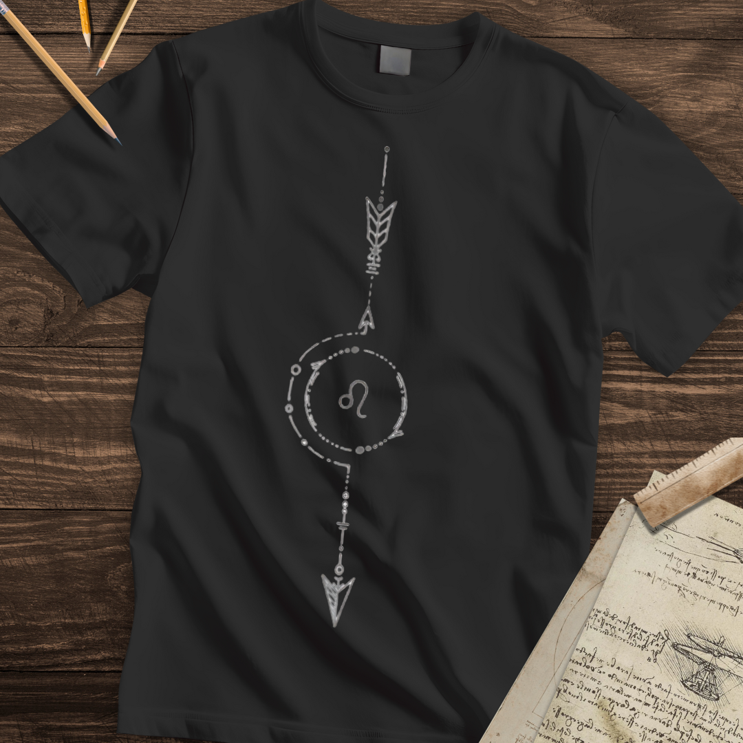 Leo Astrological Arrow Tee