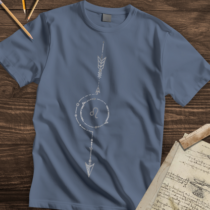 Leo Astrological Arrow Tee