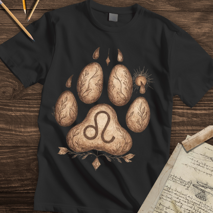 Leo Paw Print Tee