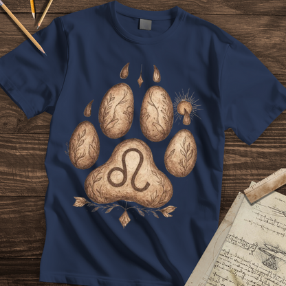 Leo Paw Print Tee