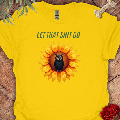 Let it Go Owl Tee