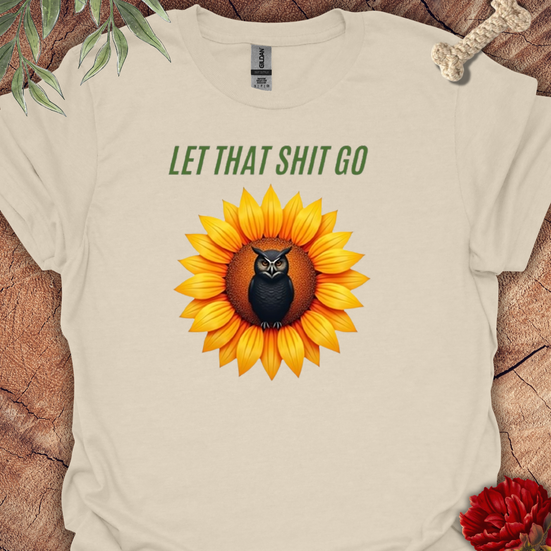 Let it Go Owl Tee