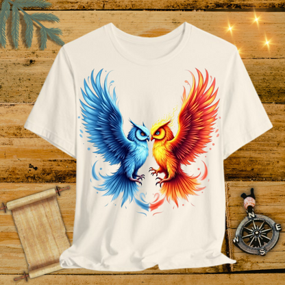 Fire/Ice Owl T-Shirt