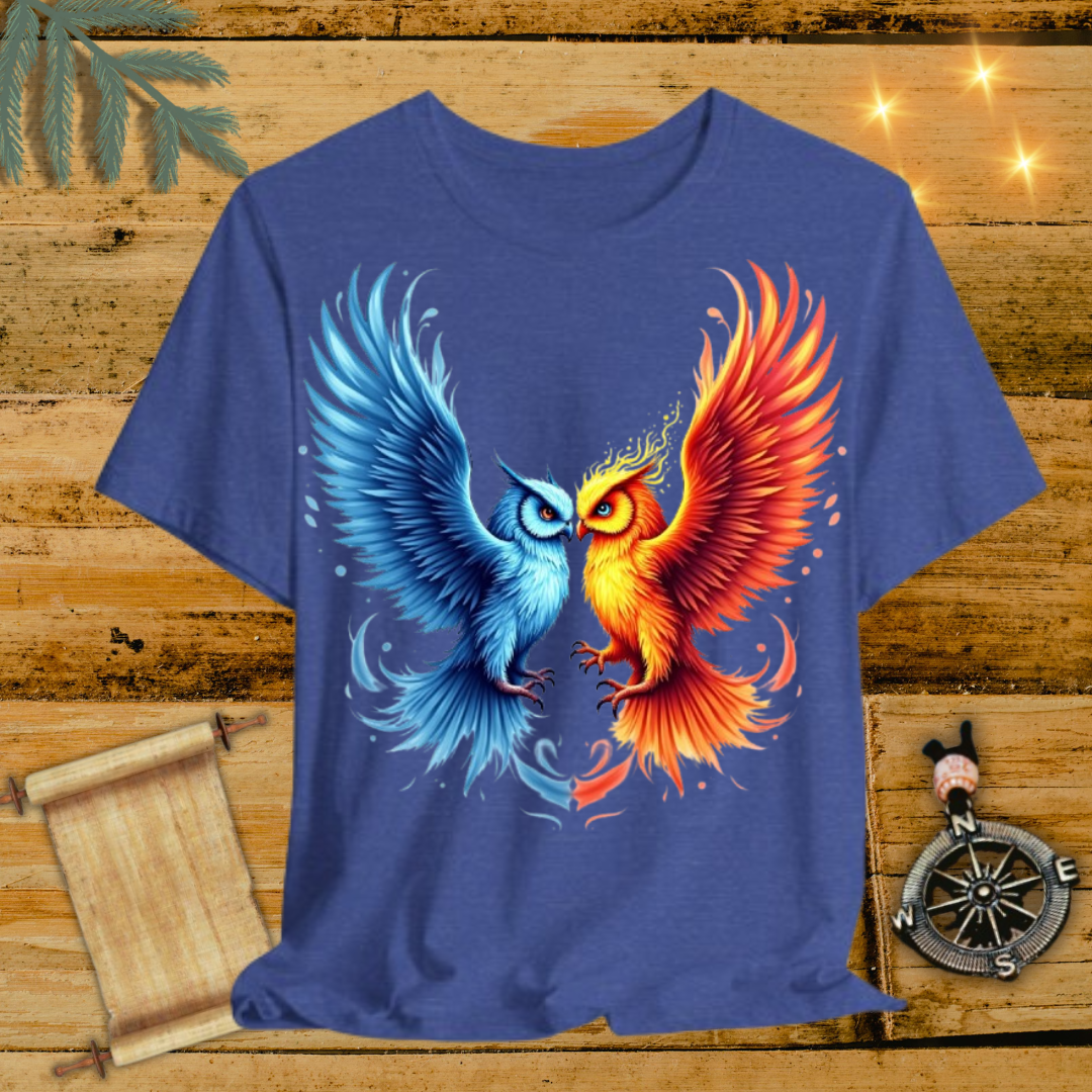 Fire/Ice Owl T-Shirt