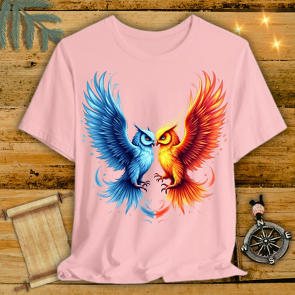 Fire/Ice Owl T-Shirt