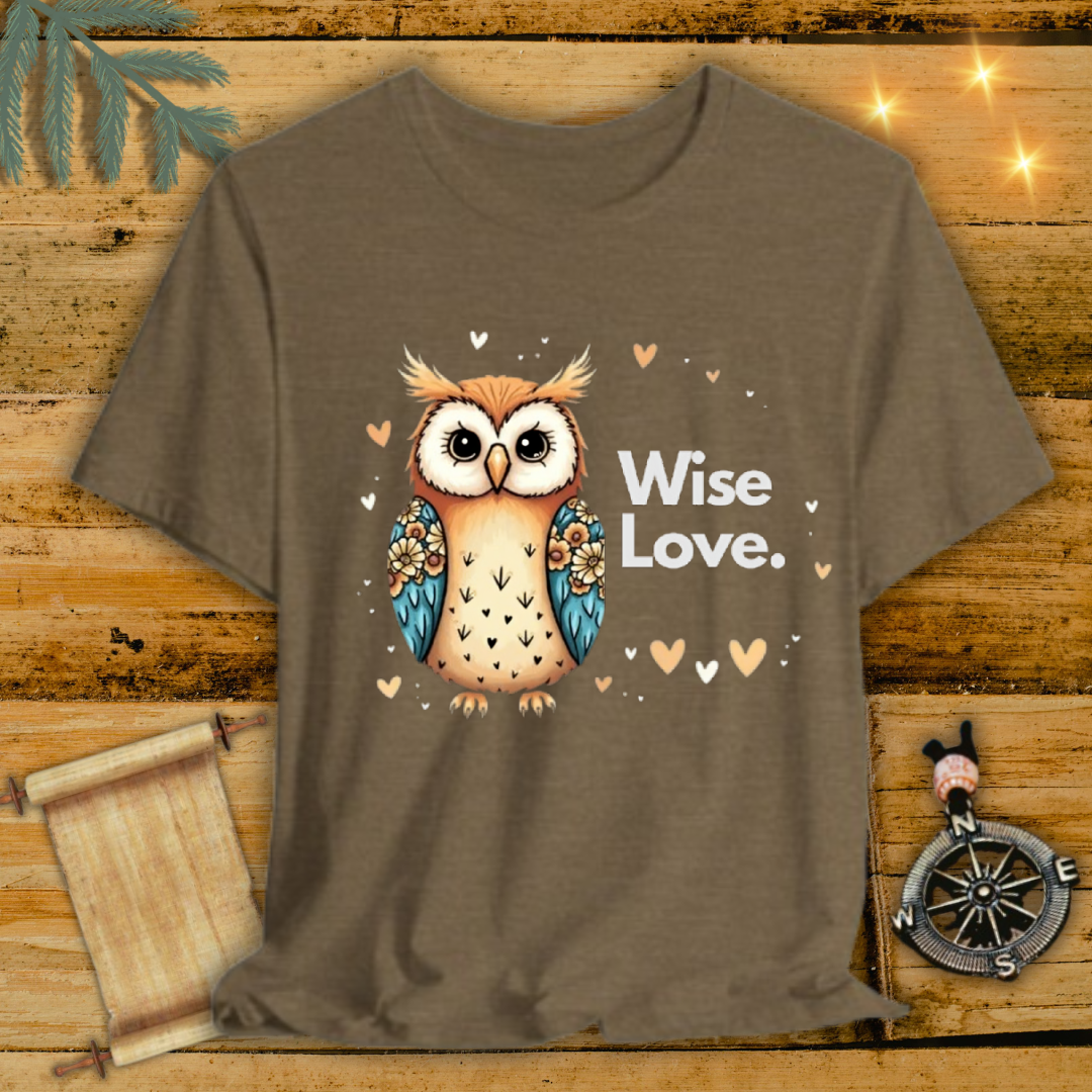 Wise Love Owl T-Shirt